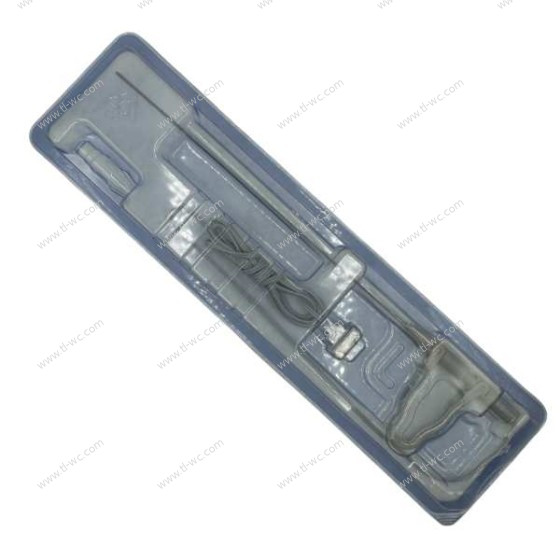 Disposable bipolar plasma radio frequency knife head